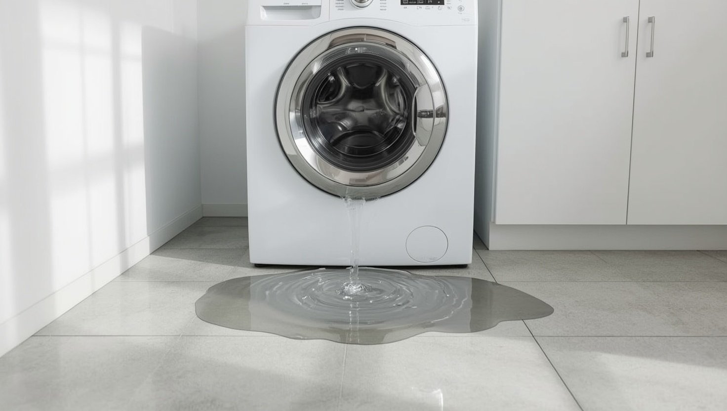 Waschmaschine Wasser läuft aus - Ursachen, Lösungen und Reparaturtipps