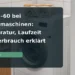 Waschmaschine in einem hellen Hauswirtschaftsraum – Eco 40–60 bei Waschmaschinen: Temperatur, Laufzeit und Verbrauch erklärt