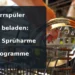 Geschirr wird in einen Geschirrspüler geräumt – Geschirrspüler richtig beladen: Körbe, Sprüharme und Programme
