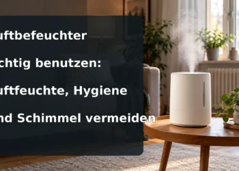 Luftbefeuchter im Wohnraum – Luftbefeuchter richtig benutzen: Luftfeuchte, Hygiene und Schimmel vermeiden