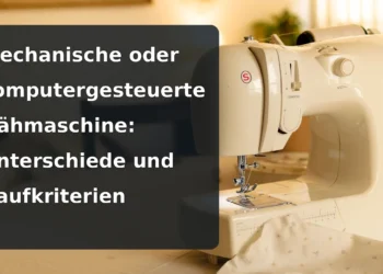 Mechanische Nähmaschine – Mechanische oder computergesteuerte Nähmaschine: Unterschiede und Kaufkriterien