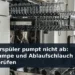 Geöffneter leerer Geschirrspüler mit eingeblendetem Artikeltitel
