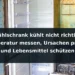 Geöffneter Kühlschrank in einer Küche; Titel: Kühlschrank kühlt nicht richtig: Temperatur messen, Ursachen prüfen und Lebensmittel schützen