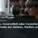 Person an einer Overlockmaschine; Titel: Overlock, Coverstitch oder Coverlock: Unterschiede bei Nähten, Stoffen und Einsatz